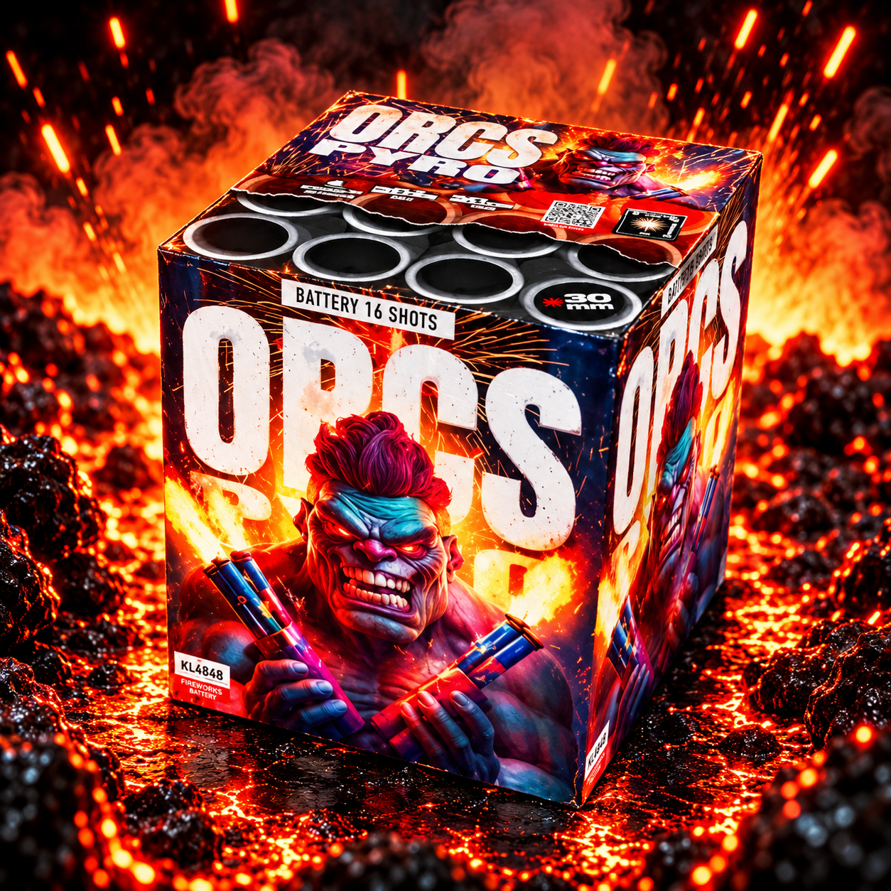 Orcs Pyro, 16 shots